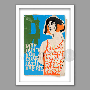 Valerie Music Poster Print, 4 of 4