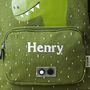 Personalised Trixie Dino Backpack For Nursery, School, Holiday, thumbnail 4 of 12