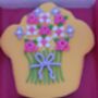 Personalised Flower Cookie Card, thumbnail 1 of 2