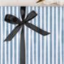 Three Sheets Of Blue Striped Wrapping Paper, thumbnail 1 of 2