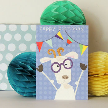 Happy Birthday Goat Card, 4 of 4