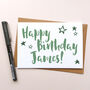 Personalised 'Happy Birthday' Greeting Card, thumbnail 9 of 11