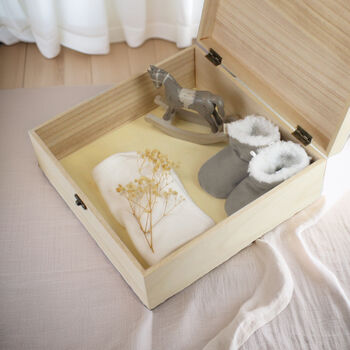 Personalised Tiny Tatty Teddy Jungle Animals Keepsake Box, 5 of 6