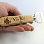 Lotr Wooden Bottle Opener Father's Day Gift Beer Opener, thumbnail 2 of 5