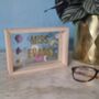 Personalised Pressed Flower Teacher Thank You Frame, thumbnail 3 of 4