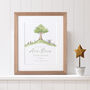 Personalised Christening Or Baby Celebration Wall Art, thumbnail 2 of 5