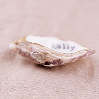 Personalised Shell Trinket Dish Gift, 4 of 4