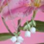 Sterling Silver White Lilly Of The Valley Jewelry Set, thumbnail 6 of 10