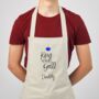 Personalised King Of The Grill BBQ Apron, thumbnail 1 of 4