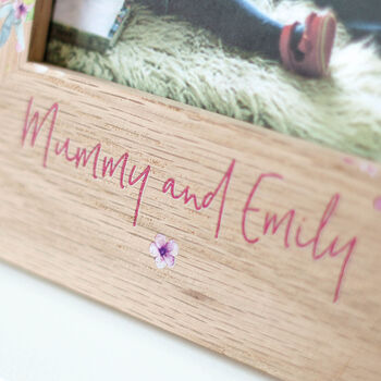 Personalised Mum And Me Photo Frame, 2 of 7