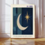 La Luna Moon Quote Art Print, thumbnail 1 of 4