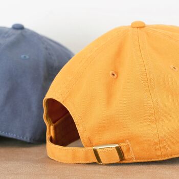 ‘Sunshine Appreciation Society’ Cotton Baseball Cap, 8 of 12