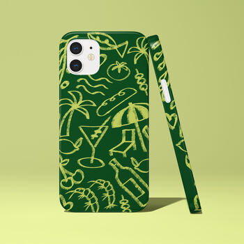 Summer Time Phone Case Durable iPhone Samsung Mobile Cover, 10 of 10