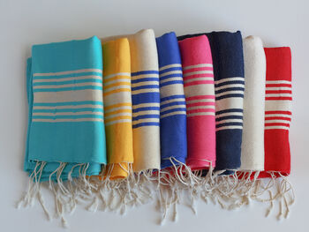 Personalised Handwoven Soft Cotton Tea Towel, 11 of 11