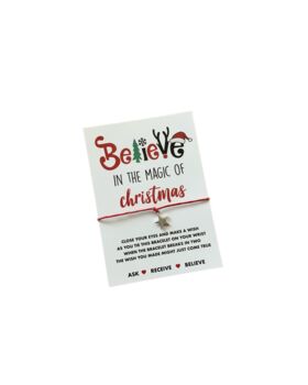 Believe Christmas Wish Bracelet | Christmas Eve Box Gift, 3 of 8