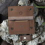 Personalised English Hide Leather Wallet With Chain, thumbnail 2 of 11