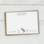 Personalised Puffin Notelet Set, thumbnail 3 of 5