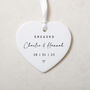 Personalised Love Heart Engagement Keepsake Gift, thumbnail 3 of 6