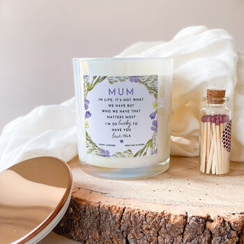 Personalised Mum Candle Gift Set, 3 of 10