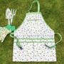Personalised Bee Design Garden Apron, thumbnail 5 of 7