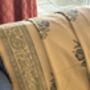 Block Print Indian Cotton Sofa Throw, thumbnail 9 of 12