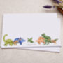 A5 Personalised Children's Stationery Set Gift With Dinosaur Design, thumbnail 8 of 9