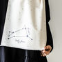 Personalised Silver Stars Constellations Scarf, thumbnail 5 of 12