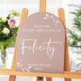 Personalised Arch Party Sign, thumbnail 1 of 3