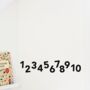 Numbers Wall Sticker, thumbnail 1 of 5