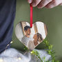 Couples Photo Wooden Heart Decoration, thumbnail 1 of 4