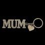 Mother’s Day Silver Diamanté “Mum” Bag Keyring, thumbnail 3 of 3