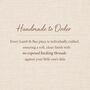 Handmade Personalised Muslin Baby Blanket, thumbnail 9 of 9