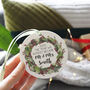 Postponed 2020 Wedding Ceramic Christmas Decoration, thumbnail 3 of 5