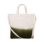 Ombre Tote Bag Green, thumbnail 2 of 4