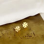 Four Leaf Clover Studs, thumbnail 5 of 12
