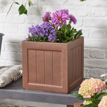 Merano Brown Planter, 3 of 7