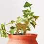 Plant Animal Houseplant Decorations, Multiple Designs, thumbnail 4 of 10