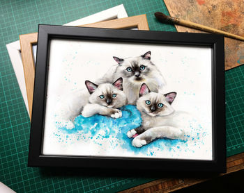 Personalised Pet Portrait Painting, 3 of 12