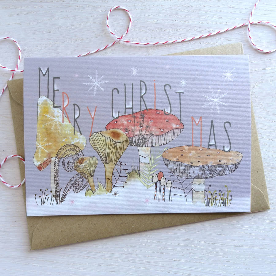 'Yuletide Cheer' Christmas Card By littlebirdydesigns