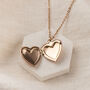 Personalised Plain Heart Locket Necklace With Photo, thumbnail 7 of 8