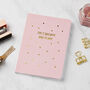 Personalised Sprinkles Softcover Notebook, thumbnail 1 of 7
