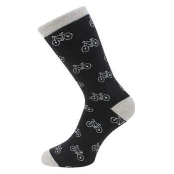 Two Pairs Of Cycling Bicycle Socks, 2 of 3