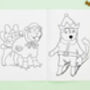 Christmas Doggy Dress Up Colouring Book, thumbnail 8 of 9