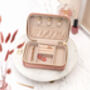 Personalised Velvet Travel Jewellery Box, thumbnail 5 of 11