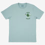 Bad Apple Unisex Printed T Shirt In Green, thumbnail 4 of 6