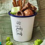 Personalised Childrens Enamel Snack Pot, thumbnail 4 of 5