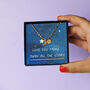 Personalised Initial Celestial Charm Necklace, thumbnail 4 of 7