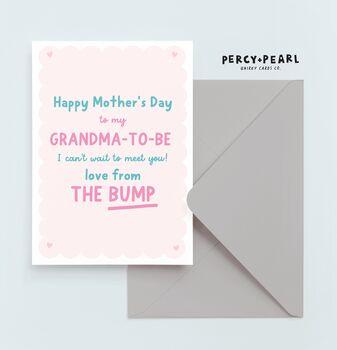 Cute Grandma To Be Mothers Day Card, 3 of 5
