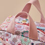 Just Bee Kids Retro Floral Backpack And Lunch Bag Set, thumbnail 5 of 5