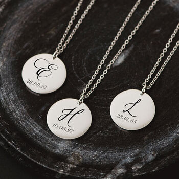 Personalised 16 18 21 30 40 50 60 Any Year Birthday Necklace, 2 of 5